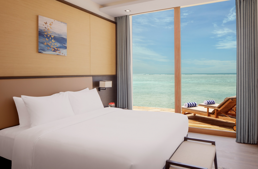 3 Bedroom Overwater Villa with Pool, Radisson Blu Maldives 5*