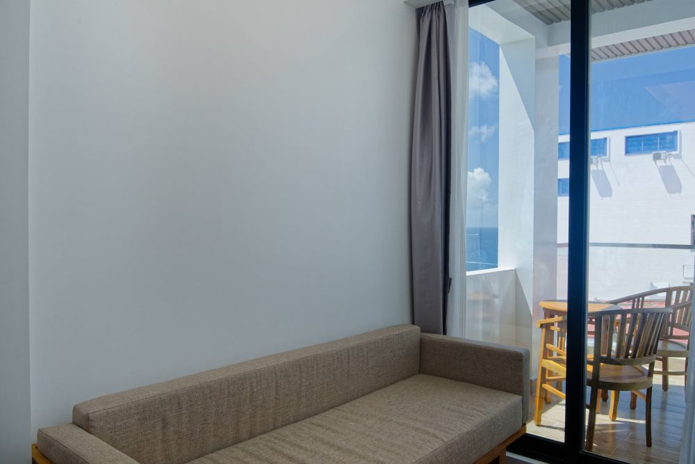 Deluxe Double Room with Balcony and Island View, Arena Beach Hotel Maldives 