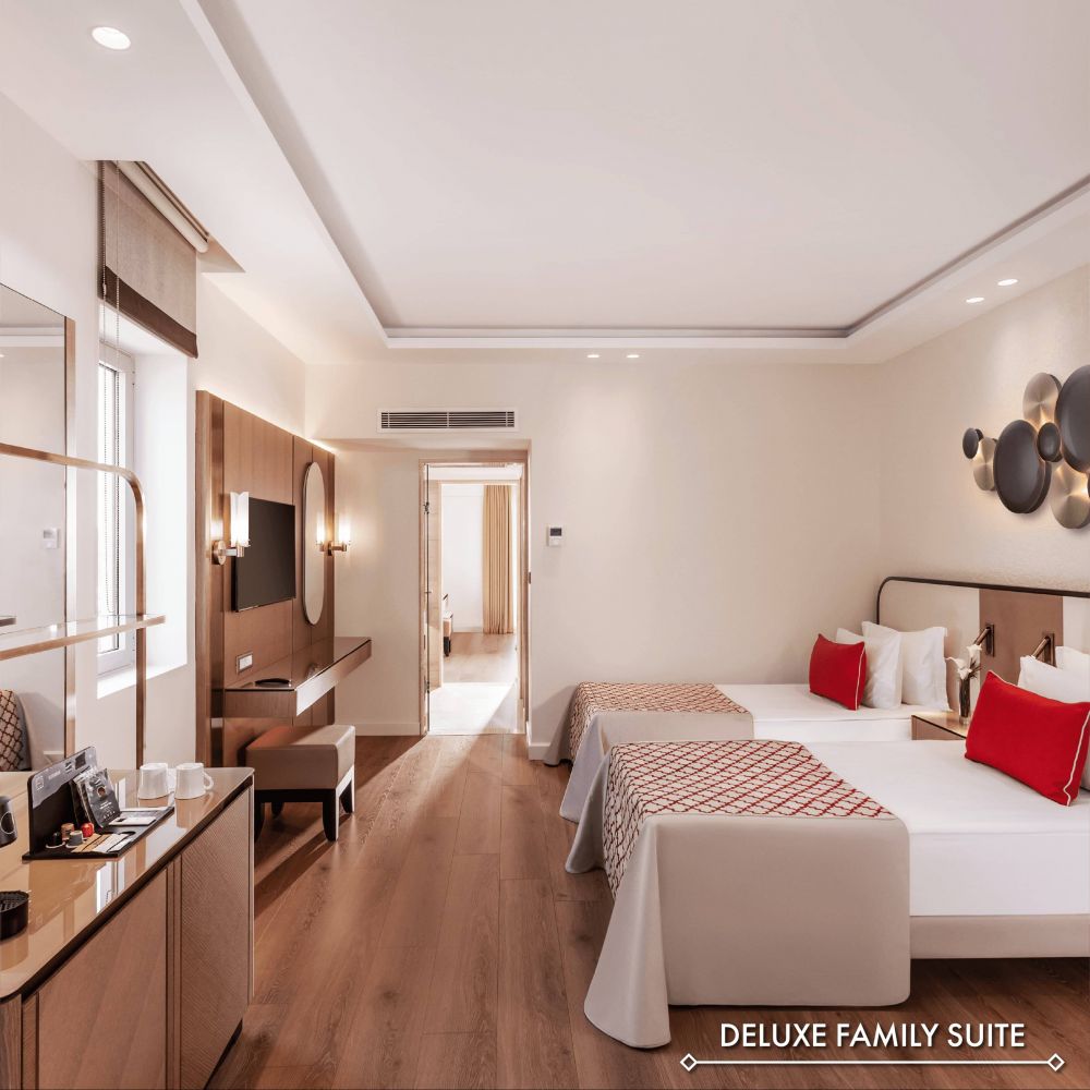 Deluxe Family Suite, Akka Antedon Hotel 5*