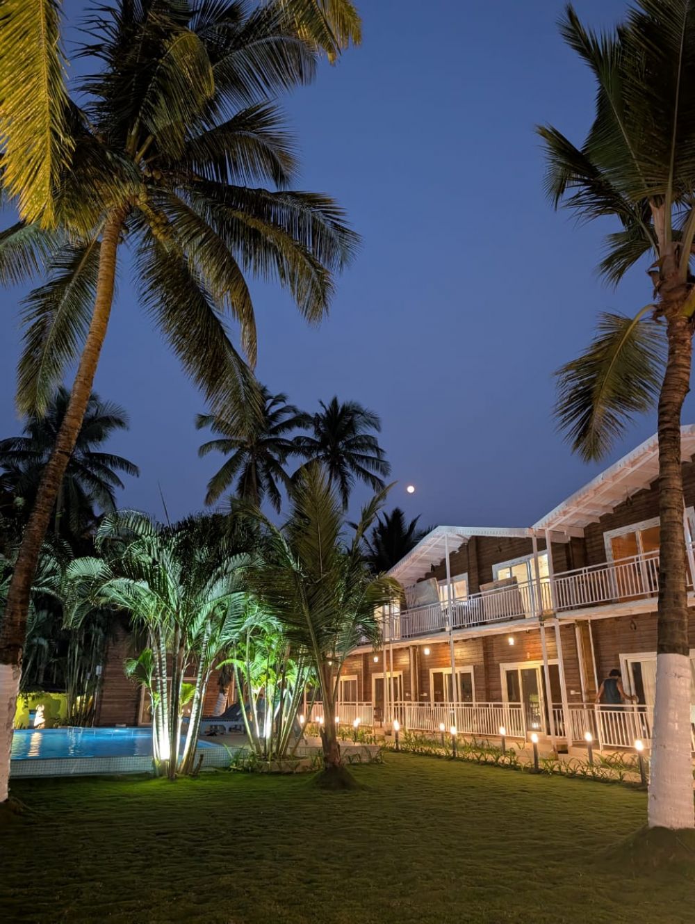 Wooden AC Cottage, Shaans Coco Palms Beach Resort (ex. Morjim Coco Palms) 3*