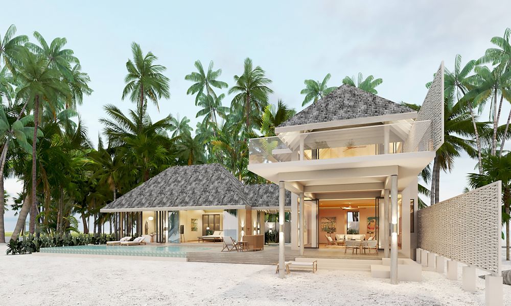 2-Bedroom Beach Residence with Pool, Ananea Madivaru Maldives 5*