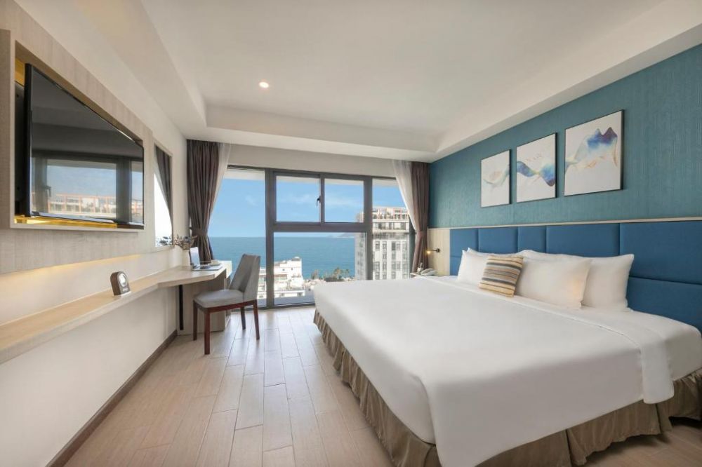 Deluxe CV/SV with Balcony, Atlantic Nha Trang Hotel 4*