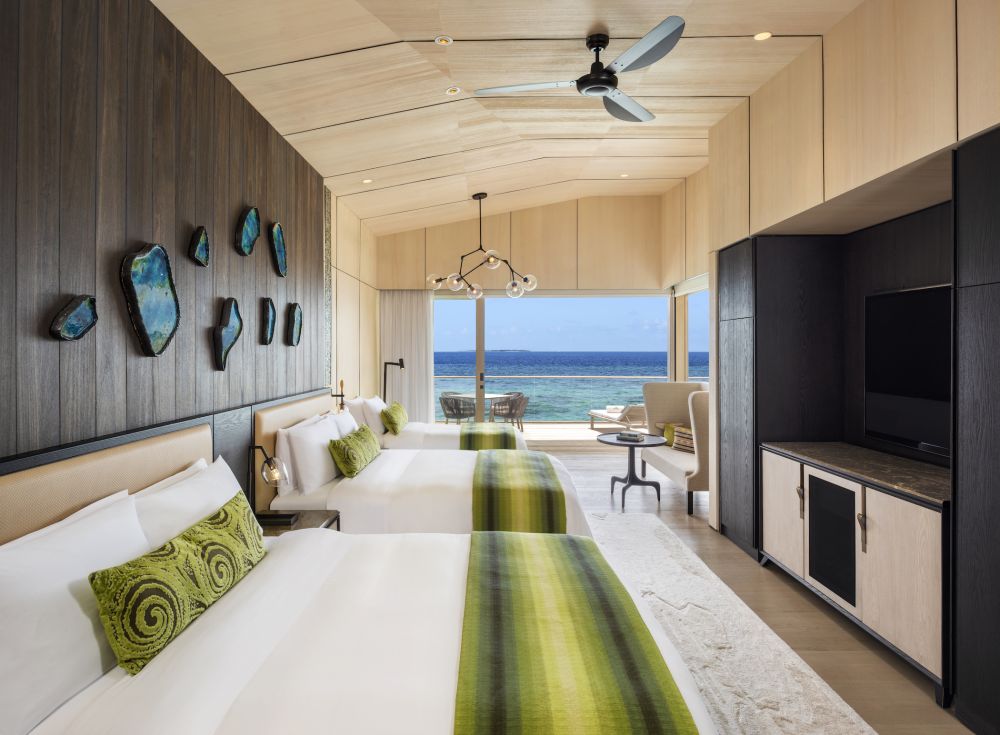 Two-Bedroom Sunset Overwater Villa with Pool, The St. Regis Maldives 5*