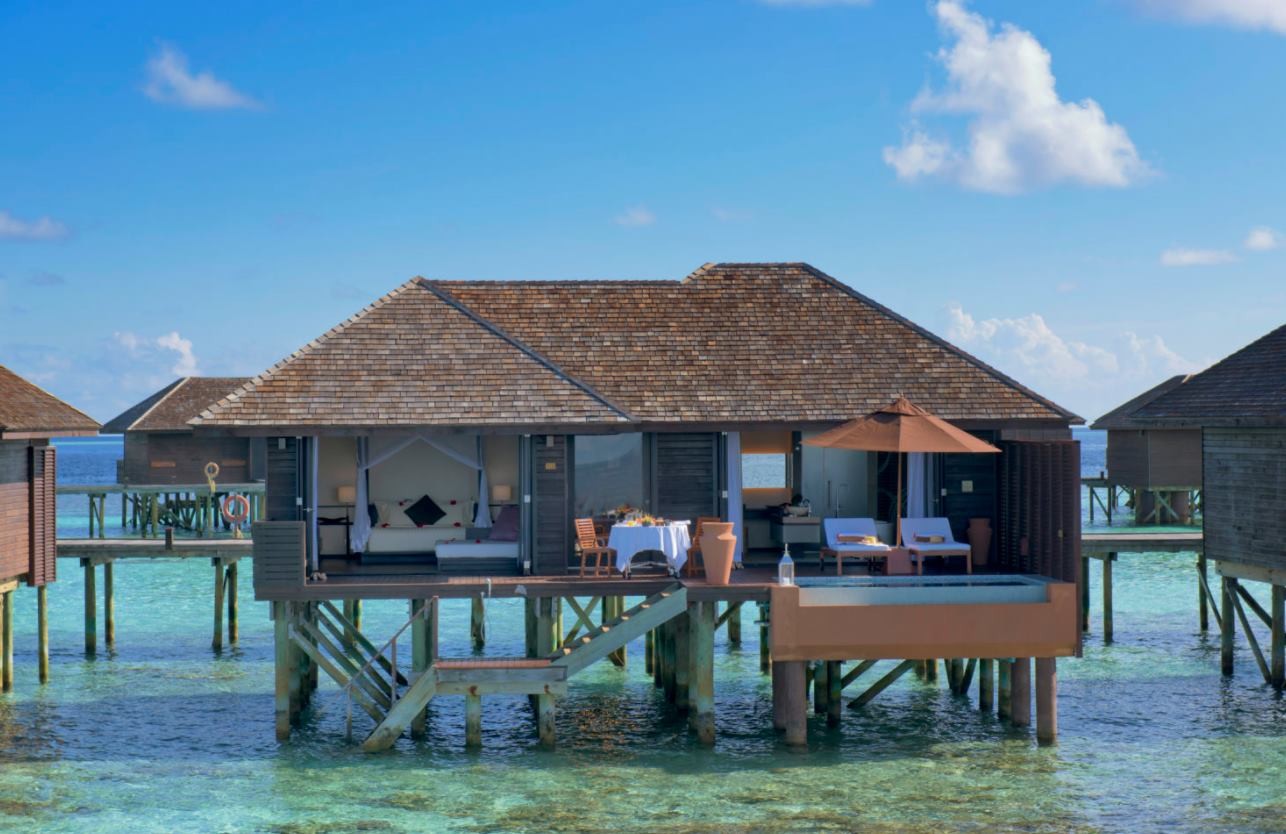 Deluxe Water Villa with Plunge Pool, Lily Beach Resort Maldives 5*