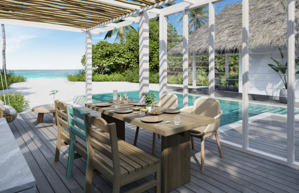 Two Bedroom Beach Villa With Pool, Six Senses Kanuhura 5* Deluxe (ex. Kanuhura Maldives) 5*