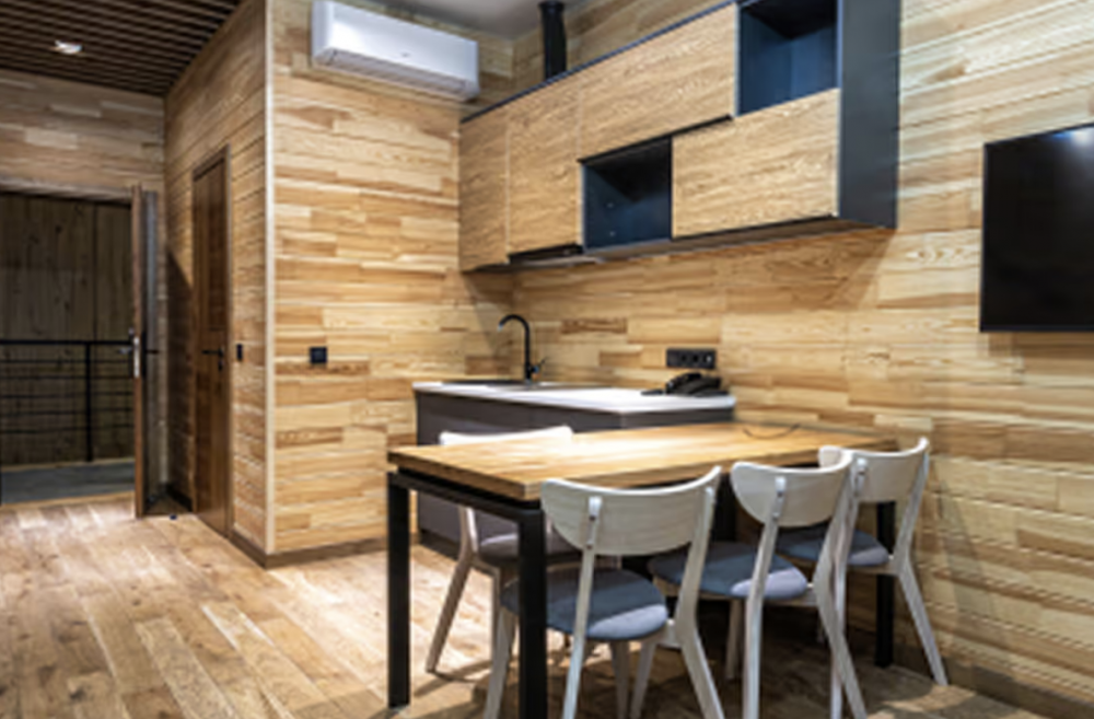 Дуплекс с кухней 2 спальни, Ruta Resort Polianytsia 3+