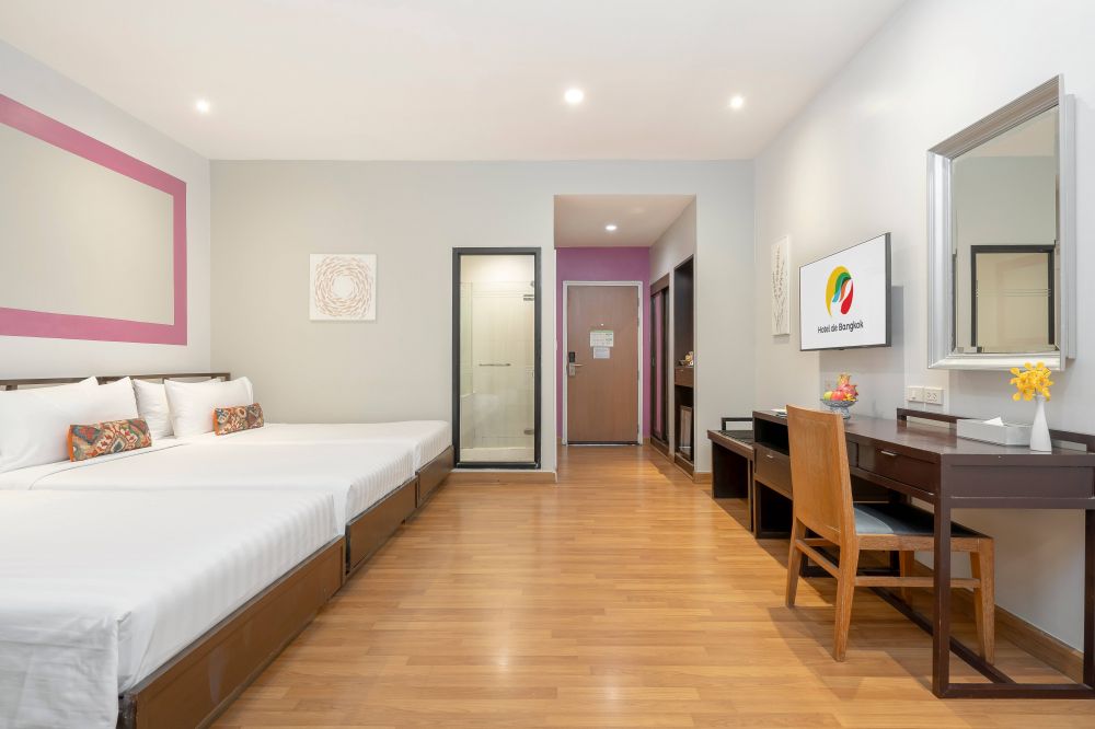 Deluxe Triple, Hotel De Bangkok 3*