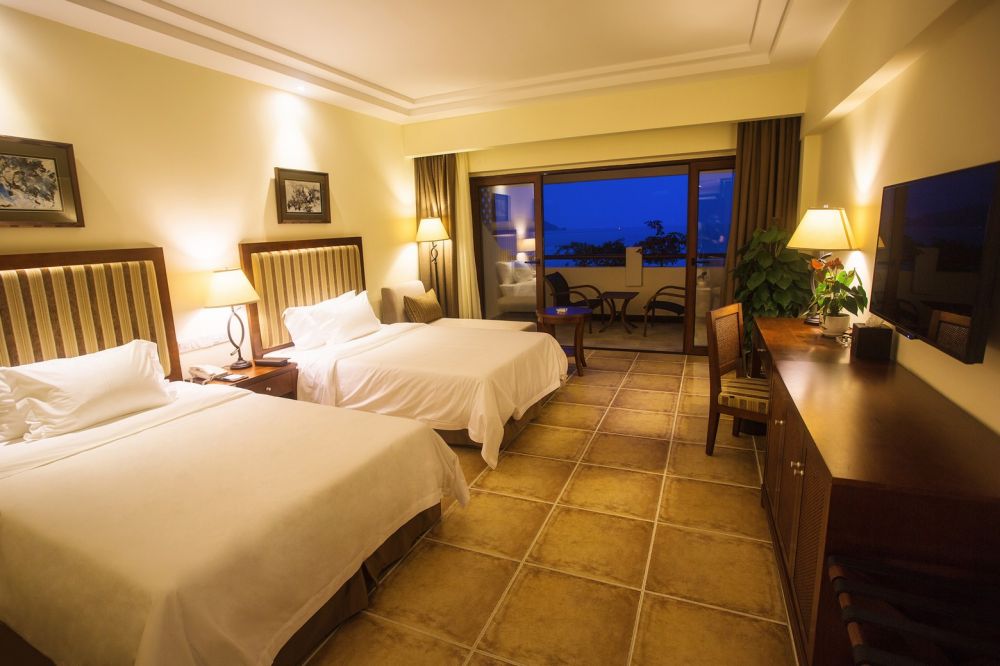 Deluxe Sea View Room, Sanya Yuhuayuan Seaview Hotel 4*