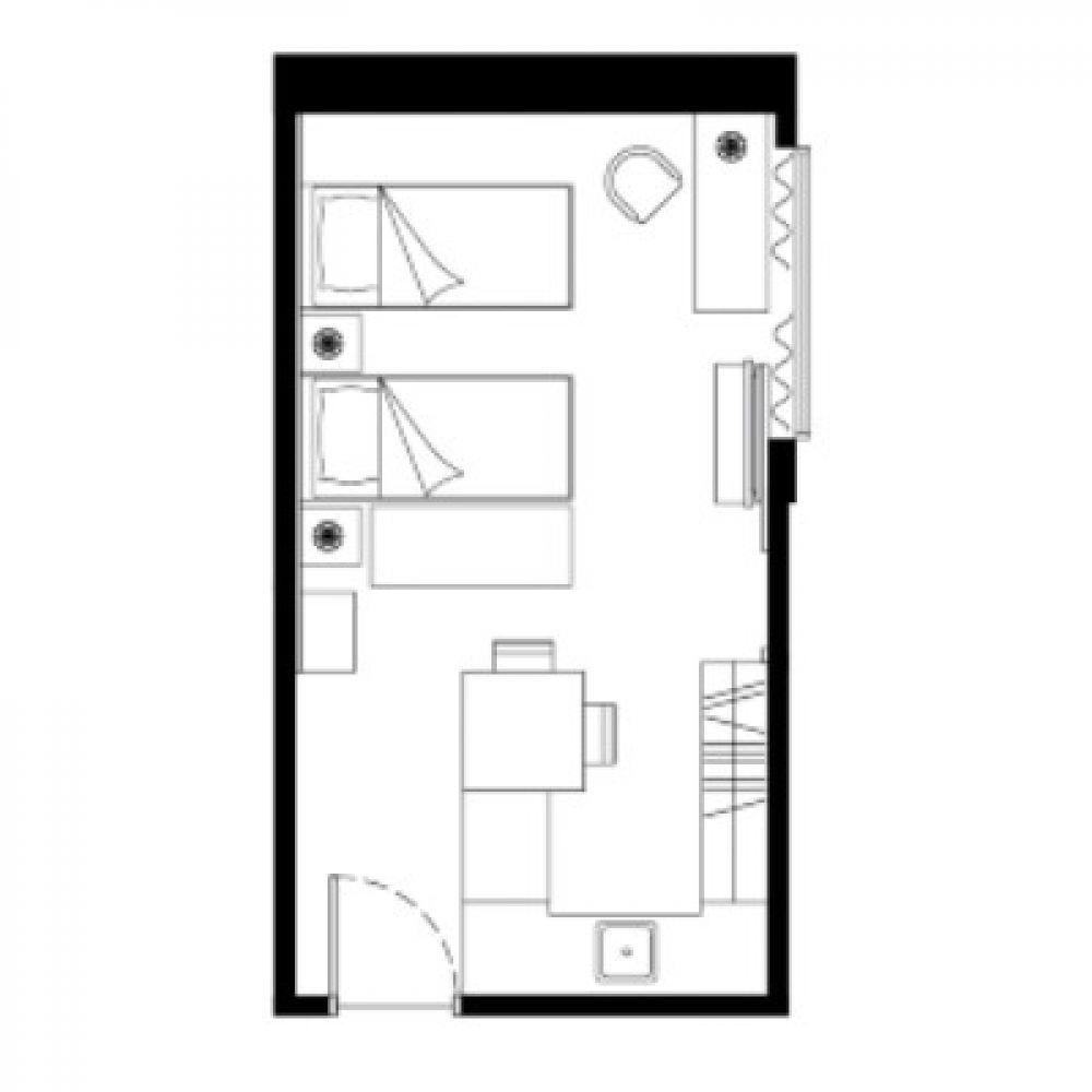 1-Bedroom Deluxe, Ascott Star KLCC Kuala Lumpur 5*