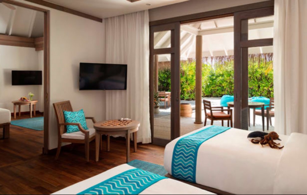 2Bedroom Family Beach Pool Villa, Anantara Dhigu Resort & Spa 5*