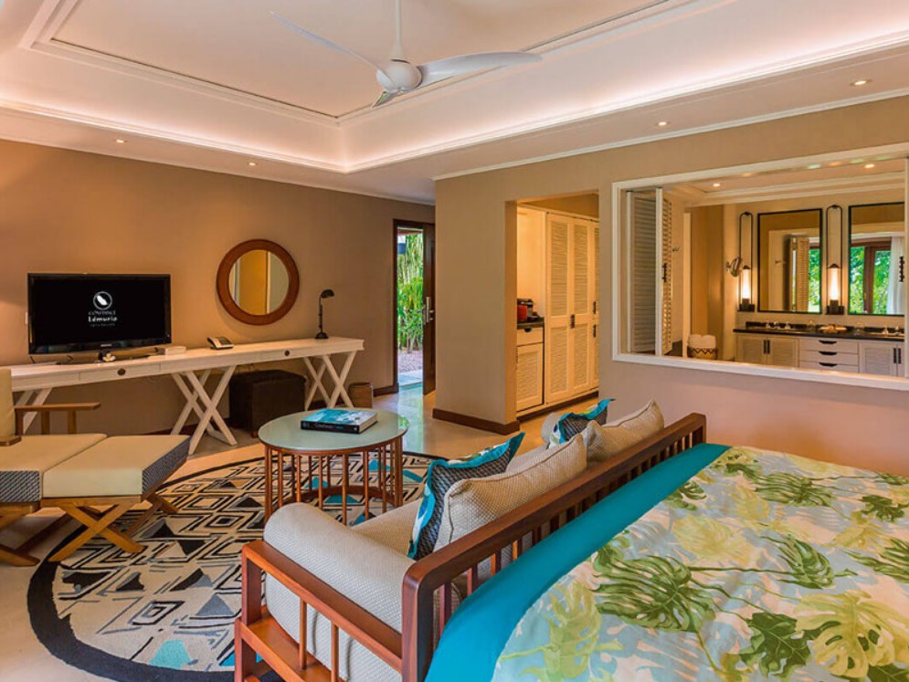 Junior Suite, Constance Lemuria Resort Praslin Seychelles 5*