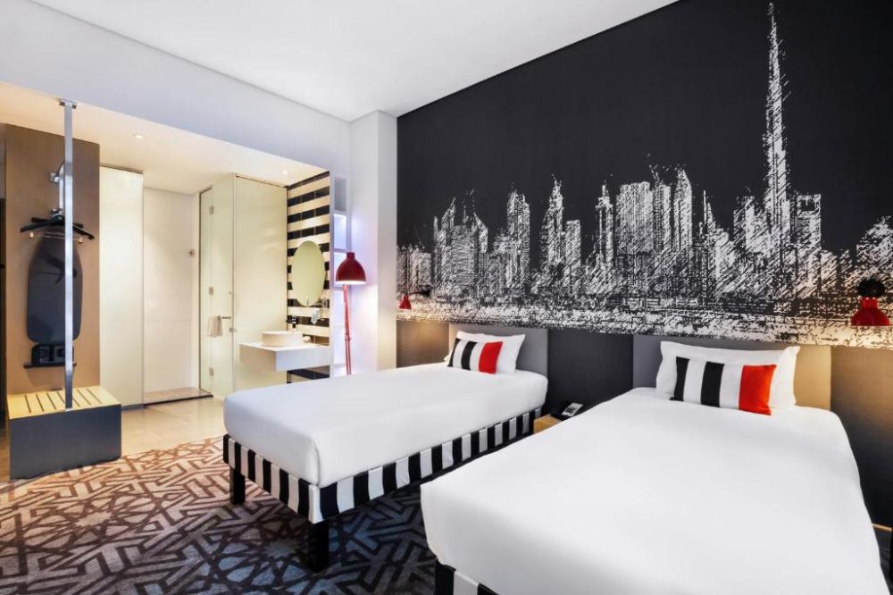 Twin Room, Ibis Styles Dubai Airport Hotel 3*