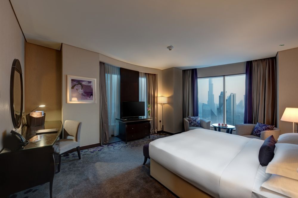 Burj Khalifa View Room, Rose Rayhaan by Rotana 4*