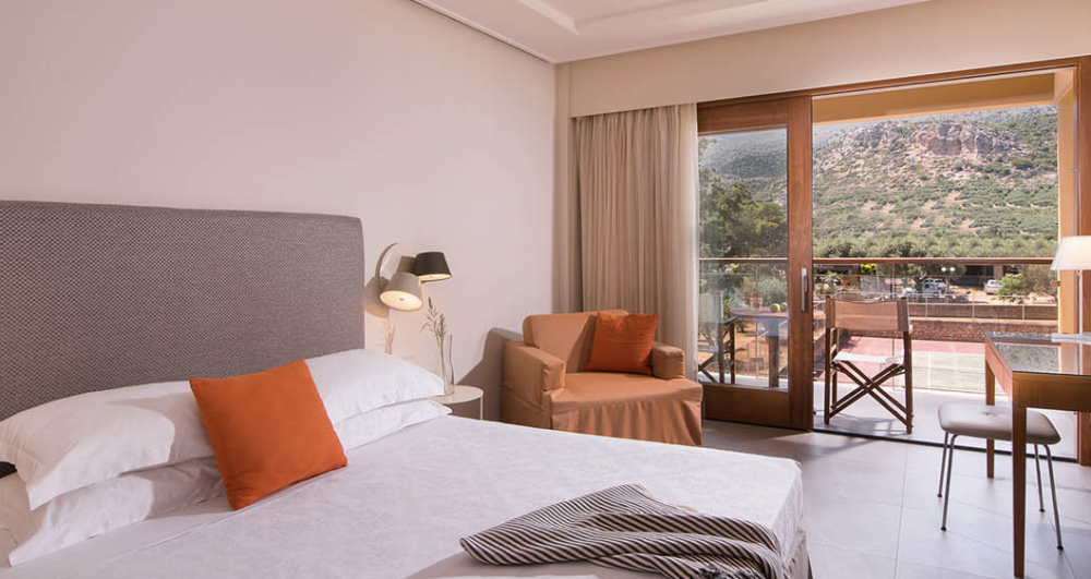 Superior Room Mountain View, Kernos Beach Hotel 4*