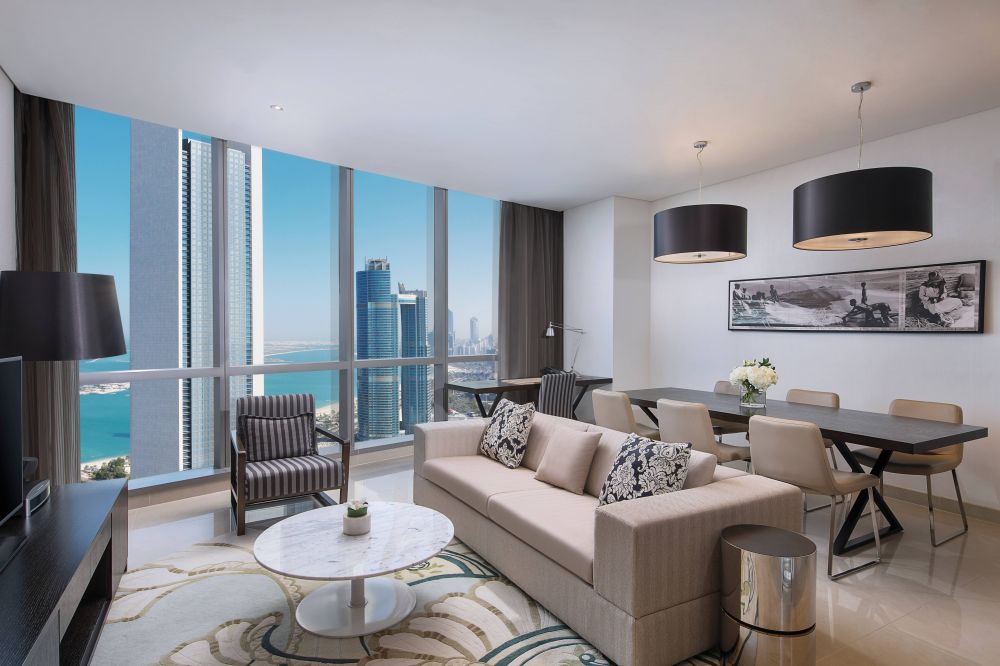 Two Bedroom Apartment With Sea View, Conrad Abu Dhabi Etihad Towers 5*