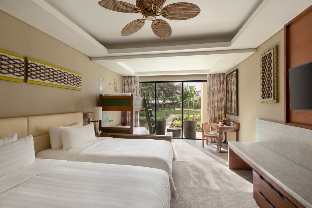 Garden Wing Deluxe Family Room, Shangri-La’s Rasa Ria Resort & Spa 5*