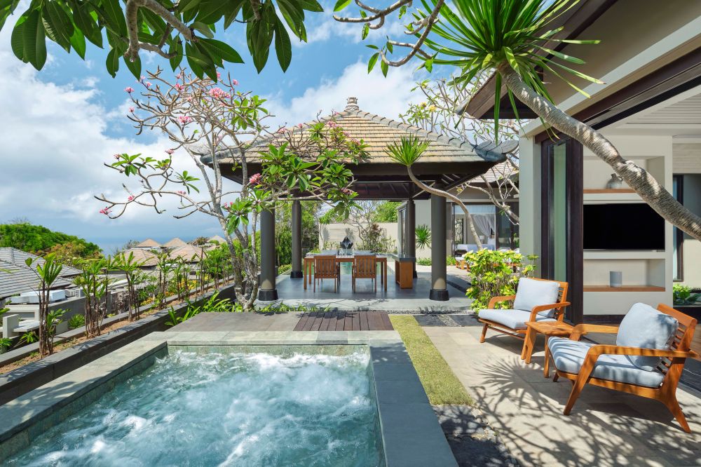 Two Bedroom Partial Ocean View Villa, Umana Bali Ungasan Resort (ex. Jumana  Bali) 5*