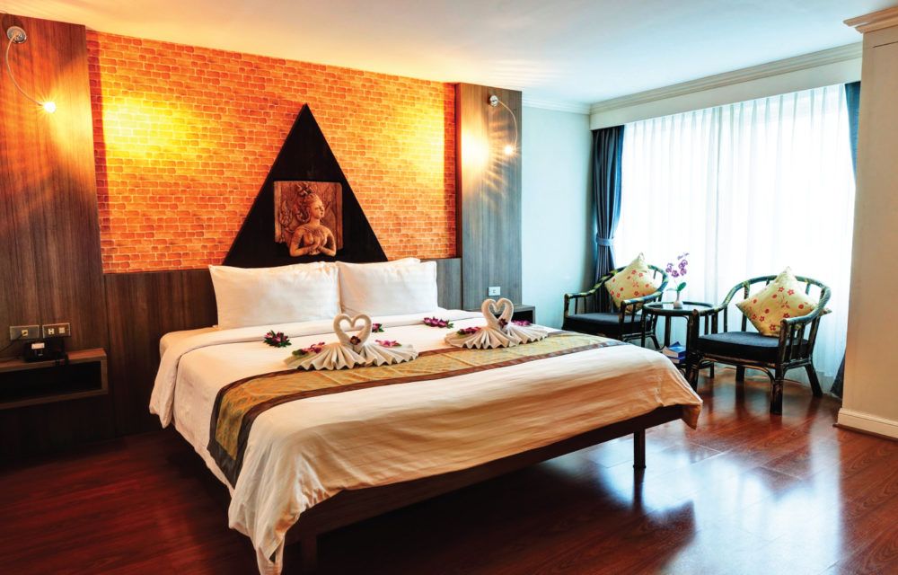 Deluxe, Jomtien Garden Hotel 3*