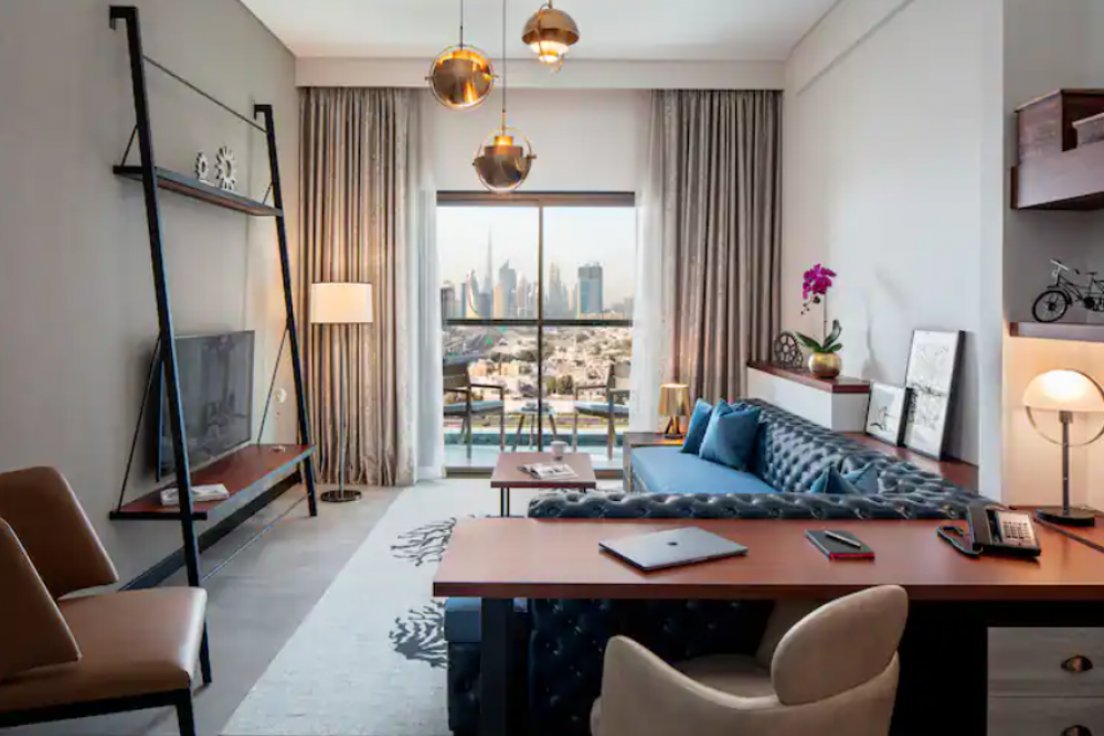 Burj One Bdrm Residential Suite, Doubletree By Hilton Dubai M Square 5*