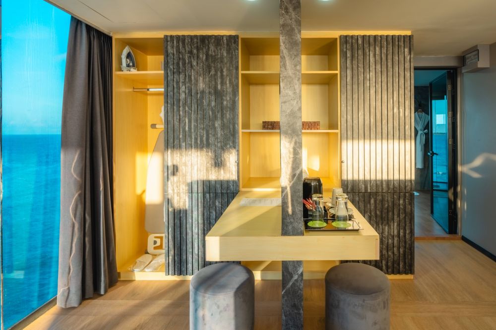 Penthouse with Balcony and Terrace, Swarn by Hawks Hotels (ex. Clarks Exotica Kamadhoo Maldives) 4*