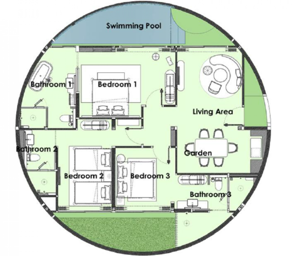 Three Bedroom Pool Villa, Centara Karon Resort Phuket 4*