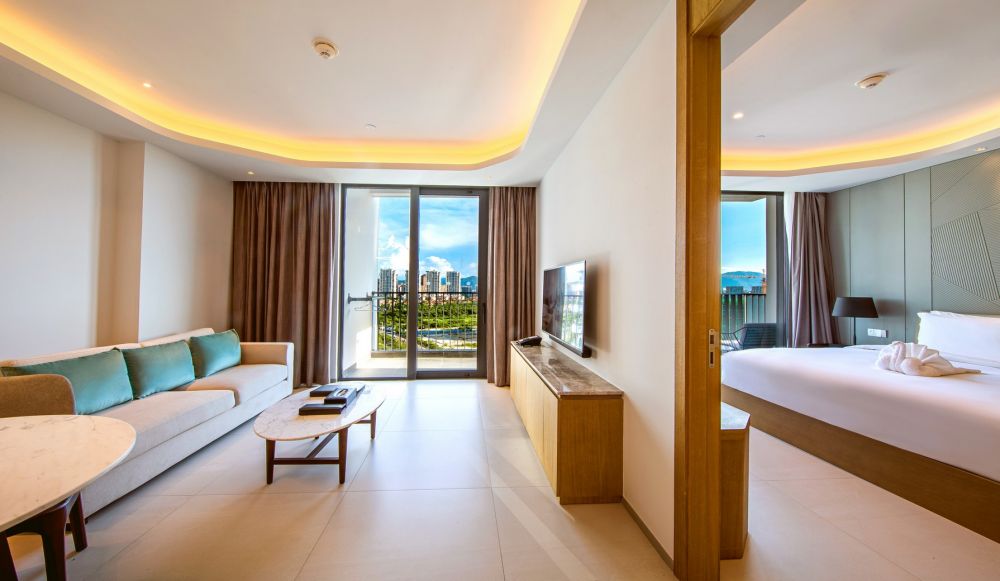 One-Bedroom Superior Garden View Family, Oakwood Apartment Sanya 4*