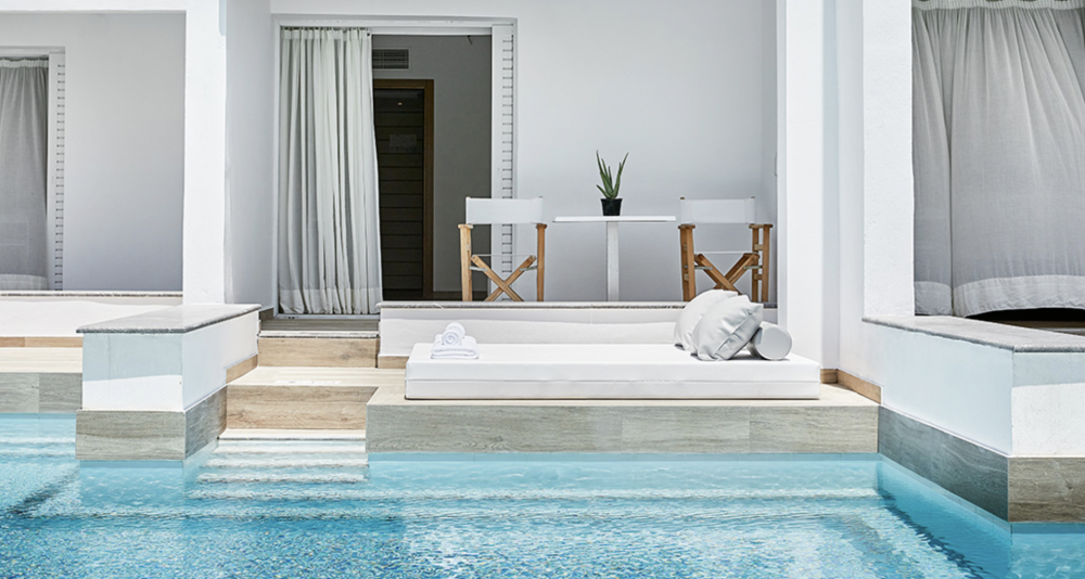 SWIM UP WHITE ROOM, Grecotel Lux.Me White Palace 5*