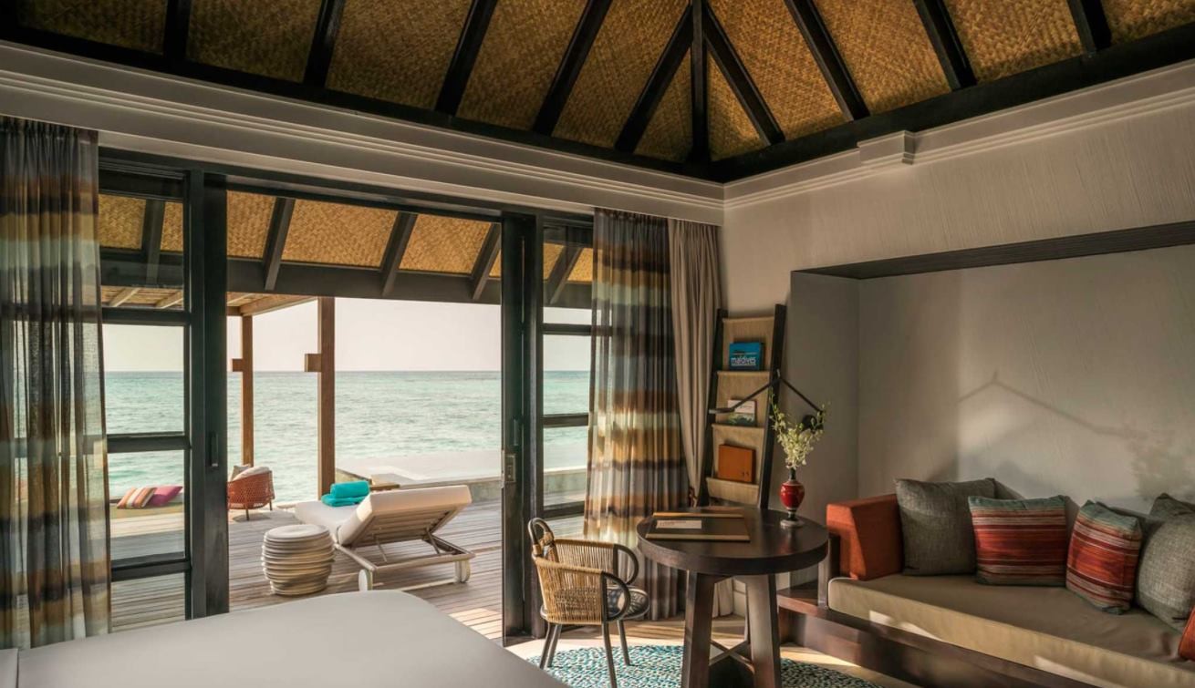 Two-bedroom Water Suite (Sunrise/Sunset), Four Seasons Kuda Huraa 5*