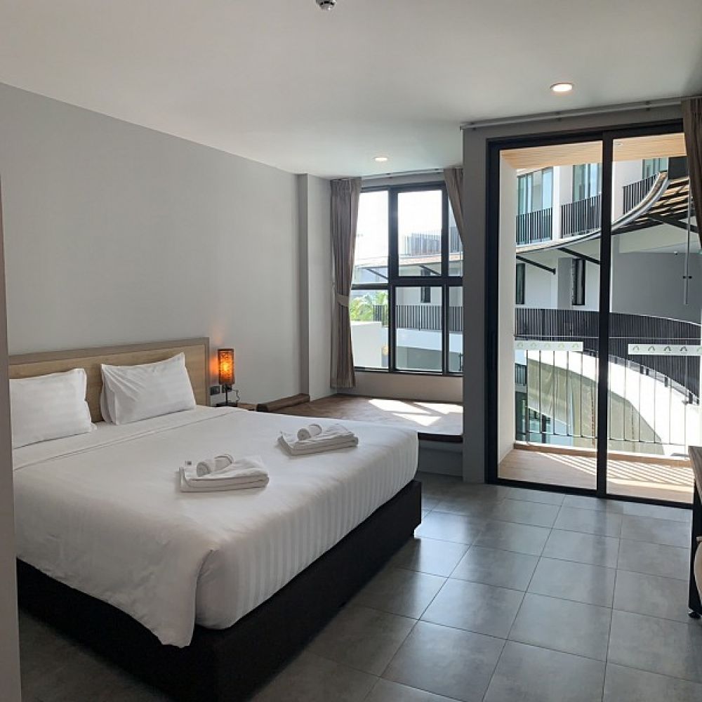 Deluxe Room With Pool View, Atom Phuket Hotel 3*