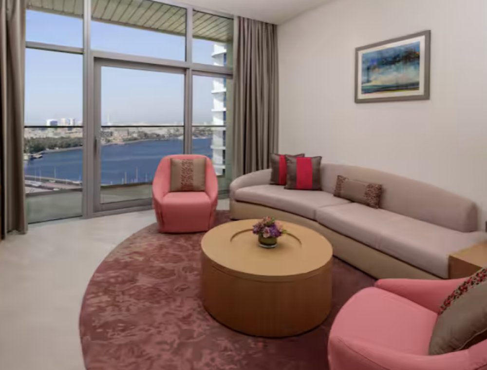 One Bedroom Apartment with Creek View, Hilton Dubai Creek Hotel & Residences 5*