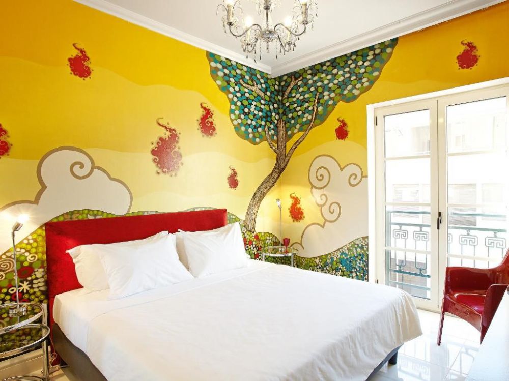 Family Graffiti Guestroom, Grecotel Pallas Athena 4*