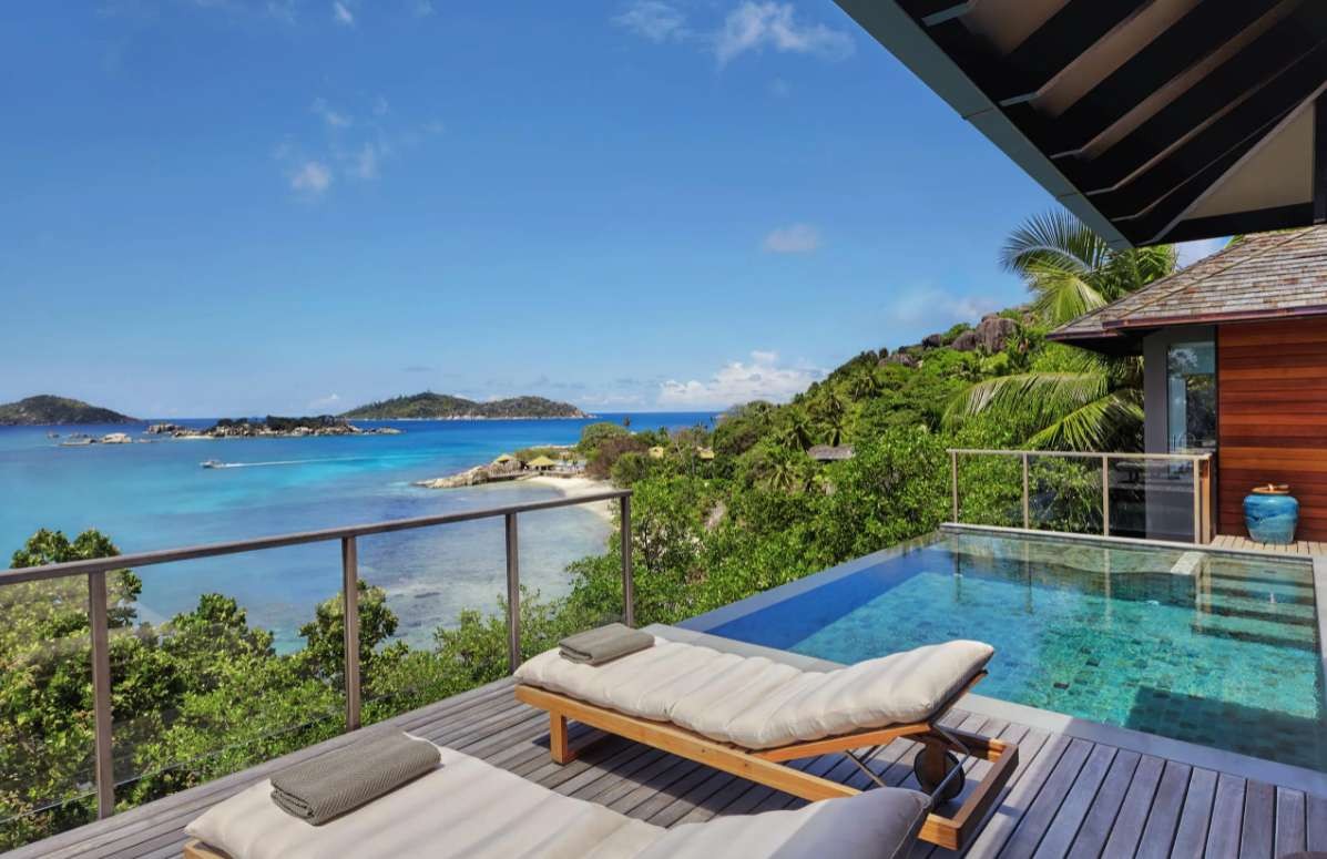 Oceanfront Pool Villa, Six Senses Zil Pasyon 5*