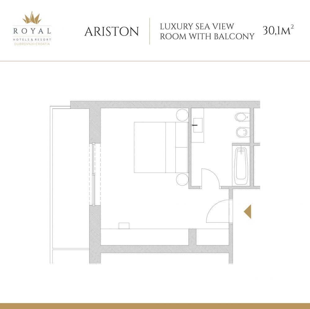 Luxury Room With Balcony/ Luxury SV Room, Royal Ariston 5*