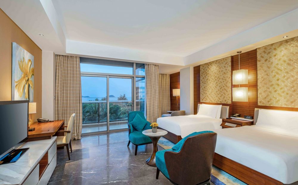 Three bedrooms panoramic ocean view suite, Mgm Grand Sanya 5*