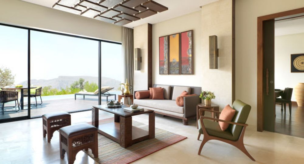 One Bedroom Cliff Pool View, Anantara Al Jabal Al Akhdar 5*