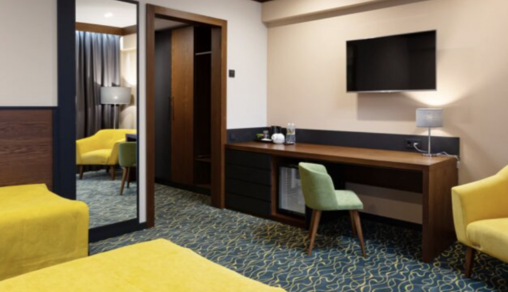 3-местный комфорт (корпус Панорама), Vedmezha Gora Family Resort & SPA 4*