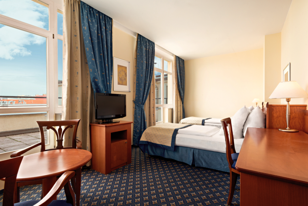 Double with terrace, Ramada Prague City Centre 4*