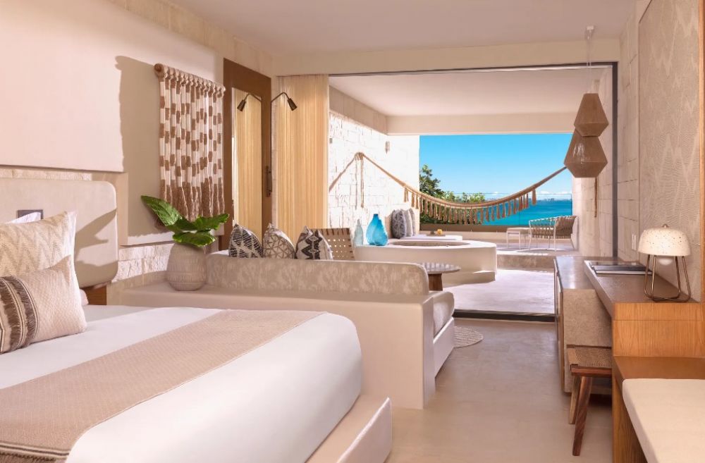 Signature Junior Suite OV/Ocean Front with Hot Tub, Impression Isla Mujeres by Secrets | Adults Only 5*