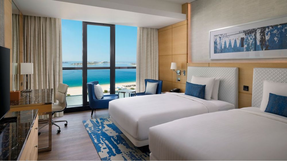 Palm Sea View King/Twin, Marriott Resort Palm Jumeirah Dubai 5*