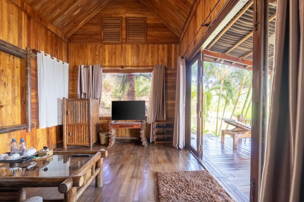 Deluxe Double Bungalow Sea View, Chez Carole Resort 3*