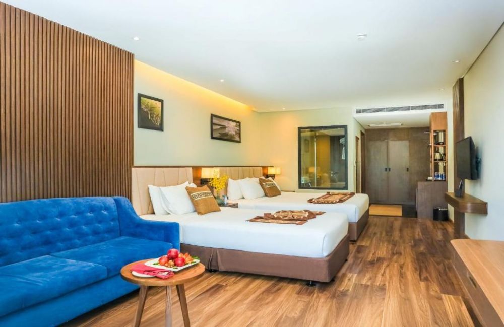 Executive Triple Ocean View with Balcony, Vipol Mui Ne Hotel & Spa 4*