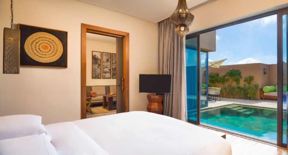 One Bedroom Deluxe Garden Pool View, Anantara Al Jabal Al Akhdar 5*