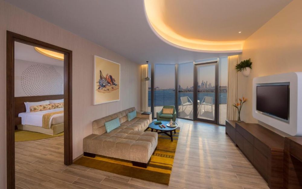 Premium One Bedroom Suite Palm Jumeirah Sea View, The Retreat Palm Dubai Mgallery By Sofitel 5*