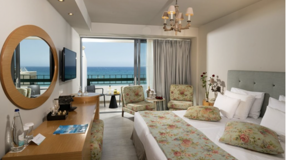 DOUBLE SUPERIOR – SEA VIEW, Aquila Porto Rethymno 5*