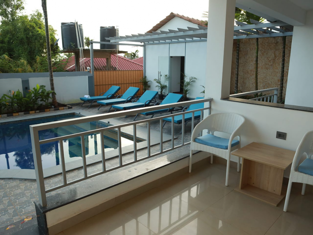 Deluxe Pool View, Gracias Cafe & Resort (ex. Morjim Sea View) 3*