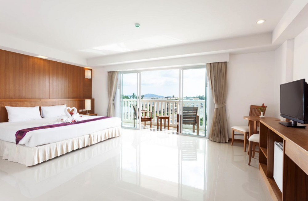 Deluxe Semi Seaview Room, Rawai Princess Hotel 3*