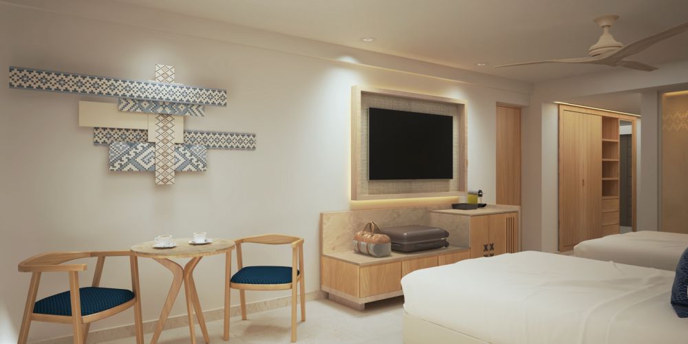 Luxury Junior Suite/Ocean View/Ocean Front, Royalton Splash Riviera Cancun 5*