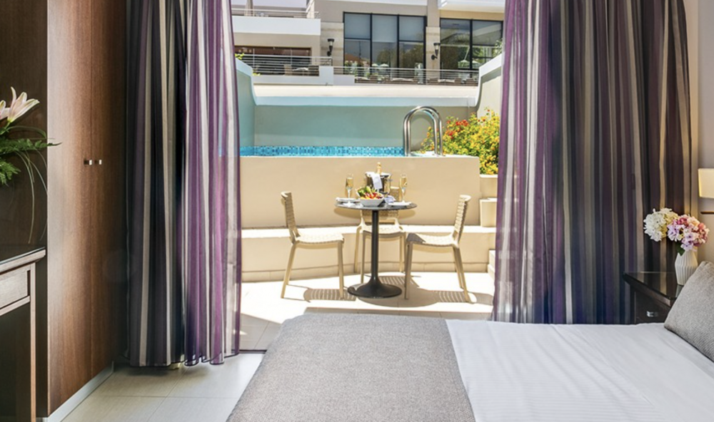 JUNIOR SUITE WITH PRIVATE POOL, Porto Platanias Beach Resort 5*