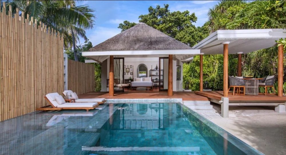 Beach Pool Villa/Sunset Beach Pool Villa, Anantara Kihavah Villas 5*