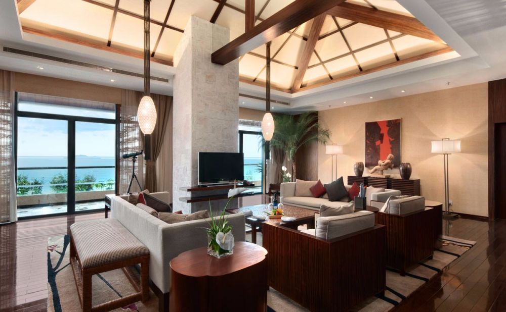 3 Bedroom Ocean View Presidential Suite, Hilton Sanya Resort & Spa 5*